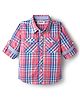 Babyhug Cotton Woven Full Sleeves Checks Shirt - Multicolor