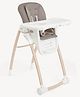 Joie High Chair Multiply 6In1 Walnut Wood 6M to 6 Years- White