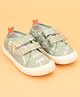 Cute Walk by Babyhug Velcro Closure Text printed Casual Shoes - Green