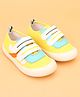 Cute Walk by Babyhug Velcro Closure Colour Block Casual Shoes - Yellow
