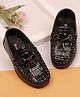 Cute Walk by Babyhug Slip On Solid Loafers - Black