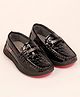 Cute Walk by Babyhug Formal & Party Wear Loafer Shoes - Black