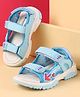Cute Walk by Babyhug Velcro Closure Sandals With Arrow Applique - Blue