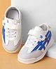 Cute Walk by Babyhug Velcro Closure Sneakers with Stripes - White