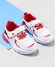 Cute Walk by Babyhug Sneaker Shoes with Velcro Closure - Red & White
