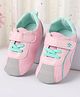Cute Walk by Babyhug Velcro Closure Booties with Stripes - Pink