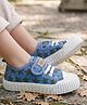 Pine Kids Velcro Closure Casual Shoes with Star Print - Beige