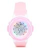 KIDSUN Colour Blocked Digital Watch - Pink