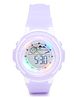 KIDSUN Colour Blocked Digital Watch - Purple
