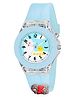 KIDSUN Animal Applique Detailed   Watch - Blue