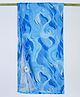 Cocoon Care Bamboo Cotton Muslin Swaddle for New Born Baby - Blue