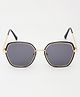 KIDSUN Colour Blocked 100% UV Protected Oval Sunglasses - Black