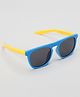 KIDSUN Colour Blocked 100% UV Protected Oval Sunglasses - Blue