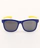 KIDSUN Colour Blocked 100% UV Protected Rectangle Sunglasses - Dark Blue