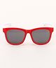 KIDSUN Colour Blocked 100% UV Protected Rectangle Sunglasses - Red