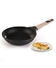 AGARO Imperial Granite Non Stick Frypan, 1.1L / 20cm, Cast Aluminium Body, Gas & Induction Compatible, Easy to Clean  Dark Grey