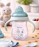 Bonfino My First Grip & Sip Cup 150ml - Blue| 6 Months+| Soft Spout Tritan Sipper| Spill-Proof Training Cup| Gentle on Gums| Easy-Grip Handles| Smooth Controlled Flow| Travel-Friendly| Measuring Scale