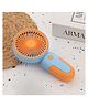 The Procure Store Mini Portable & Rechargeable Hand Fan with Stand- Blue