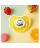 AEREX Baby Pacifiers Ultra Soft Silicone Orthodontic Nipple for New Born Baby Air Flow Shield Sleeping with Cute Prints Teether for Oral Stimulation Soother (Yellow)