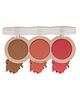 Shryoan Cosmetics Cheek Leaders Highlighter & Blush Palette | with Mineral Oil & Highly Blendable Highlighter - (Shade-01, 15 g)