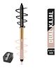 Shryoan Cosmetics Dual Kajal with Sharpener| Smudge Proof, Rich Color Payoff & Waterproof Kajal - (BLACK & NUDE, 1.35 g)