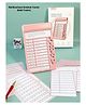 New Pinch Habit Tracker Chore Chart, Plastic Checklist Board with 15 Detachable Cardstock to Do List for Home Routine Planning, My Chores RV Checklist Task Planning Board for Kids and Adults (Pink)