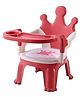 Obaby Chair With Cushion Seat High Backrest And Removable Food Tray - Red