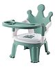 Obaby Chair With Cushion Seat High Backrest And Removable Food Tray - Teal Blue