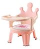 Obaby Chair With Cushion Seat High Backrest And Removable Food Tray - Pink