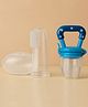 Luvlittle Fruit Feeder Nibbler With Baby Silicone Finger Brush/Oral Brush/Baby Tounge Cleaner - Colour May Vary (Pack Of 2)