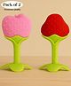 Luvlittle Silicone BPA Free Natural Tree Shape Teether 100% Bpa Free Non Toxic - colour and design may vary (Pack of 2)