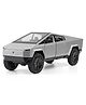 SVE 1:36 Cyber Truck Tesla Diecast Metal Pullback Toy car with Openable Doors, lights And sound music [Colors as Per Stock]