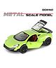 SVE 1:36 MCLARN-2 Diecast Metal Pullback Toy car with Openable Doors [Colors as Per Stock]