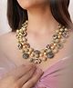Binnis Wardrobe  Azura Multi Layer Quartz Stone Necklace-1