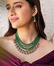 Binnis Wardrobe Kisha Green Oneyx Stone Necklace-1