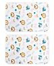 Safe-O-Kid Portable Baby Diaper Changing Mat - Waterproof, Soft & Comfortable Mat for Newborns | Travel-Friendly, Easy to Clean, Durable & Compact, Pack of 2