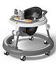 StarAndDaisy 360 Baby Walker 6-24 Months  7 Level Height Adjustment Walker for Kids with Switchable Food & Musical Toy Tray- Grey