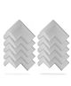 StarAndDaisy Baby Proofing Corner Guards - Pack of 10 Pre-Taped Edge Guards for Baby Safety Cushion Edge Protectors for Sharp Edges & Furniture Corners - Grey