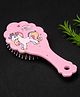 Stol'n Unicorn Printed Zig Zag Shaped Hair Brush-Pink
