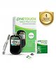 OneTouch Select Plus Simple glucometer machine | Simple & accurate testing of Blood sugar levels at home | Global Iconic Brand | FREE 10 Test Strips + 10 Sterile Lancets + 1 Lancing device
