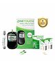 OneTouch Select Plus Simple glucometer machine with 50 Test Strips & 50 additional Ultrasoft 2 Lancets (total 60 lancets)