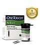 OneTouch Select Test Strips | Pack of 25 Strips | Blood Sugar Test Machine Testing Strips | Global Iconic Brand | For use with OneTouch Select Simple Glucometer
