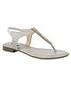 Shoetopia Solid Slip On Sandals - Grey