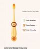 NeonateCare Lion Cartoon Design with Ultra-Soft Bristles for Gentle & Safe Gum Care | BPA-Free & Non-Toxic | Perfect for Toddlers - Orange/Pink Lion Toothbrush