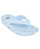 LIBERTY Aha Text Designed Flip Flops - Sky Blue