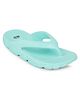 LIBERTY Aha Text Designed Flip Flops - Sea Green