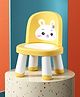 House of Quirk Detachable Baby Chair  Multifunctional Adjustable Plastic Backrest Compact Chair & Stool for Toddlers - Dinosaur Purple