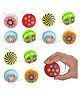 Birthday Popper High-Speed Wooden Yo-Yo Spinning Toy for Kids | Set of 12 | Birthday Return Gifts for Kids