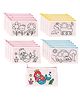 Birthday Popper 20 Pcs Colour Your Pencil Pouches as Birthday Return Gifts Assorted Theme Doodle Zipper Case for Girls - School Art Projects for Creative Kids