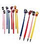Birthday Popper 12 Pcs Never Ending Pencil for Kids as Birthday Return Gifts Superhero Theme Infinity Pencils for Kids